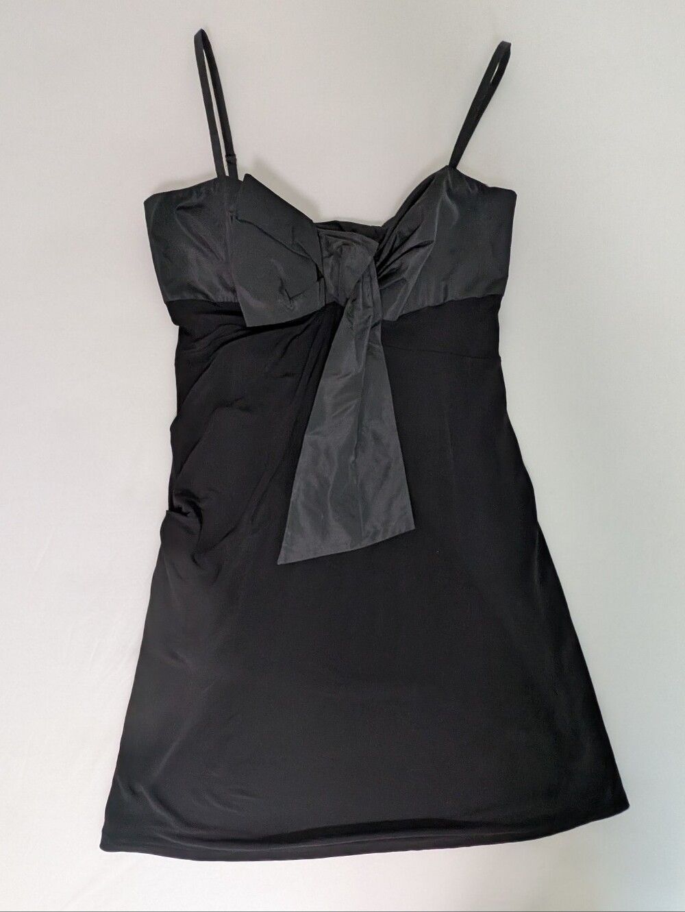 Karen Millen Black Bow Mini Dress
